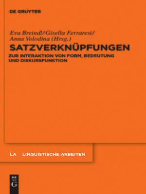 cover image of Satzverknüpfungen